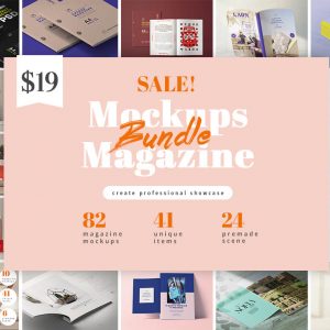 fantastic mockups for magazines